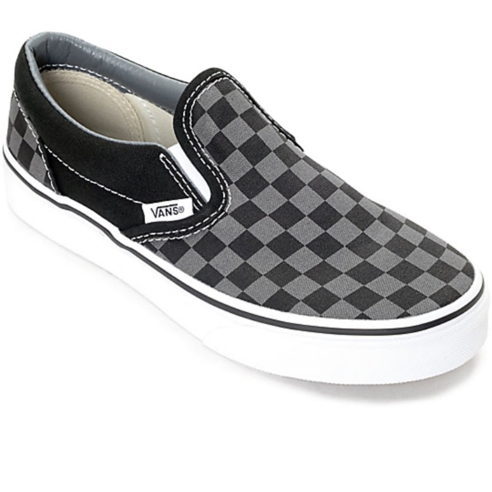 Vans slip on checkerboard worn only once!!